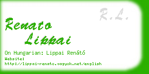renato lippai business card